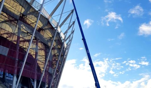 Przegląd konstrukcji stalowej stadionu PGE Narodowy